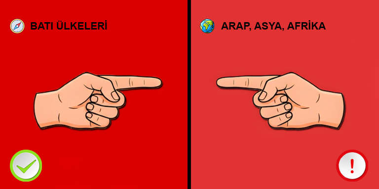 Yurt Dışında Farklı Anlamlara Gelen 10 El Hareketi