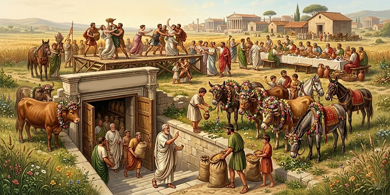 Roma Döneminde Yıl İçerisinde Kutlanan Festivaller