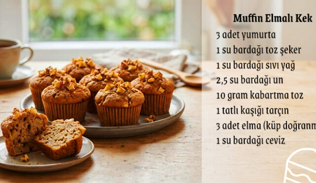 muffin-elmali-kek